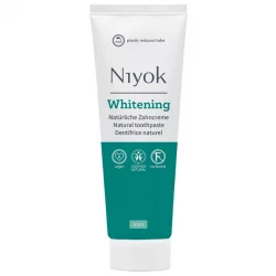 Weissmachende Zahnpasta natürlich Minze ohne Fluorid - 75ml - Niyok