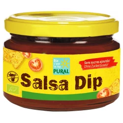 Sauce salsa dip doux BIO - 260g - Pural