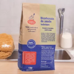 Bicarbonate de soude technique - 1kg - La droguerie écologique