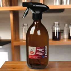 Vaporisateur spray en verre ambré 500ml - La droguerie écologique