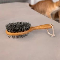2 in 1 Bürste für Hund und Katze - La droguerie écologique