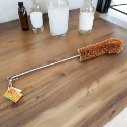 Flaschenbürste aus Kokos 35 cm - La droguerie écologique