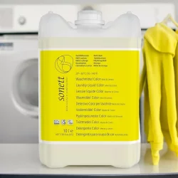 Flüssigwaschmittel Color Minze & Lemongrass Öko - 10l - Sonett﻿