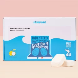 3-in-1 Spülmaschinen-Tabs ÖKO Zitrus - 40 Stück - Pimpant