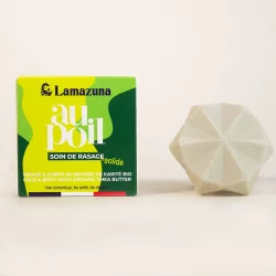 Feste natürliche Rasierpflege Karitébutter - 80ml - Lamazuna
