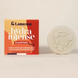 Festes Shampoo für trockenes Haar natives Kokosnussöl - 70ml - Lamazuna