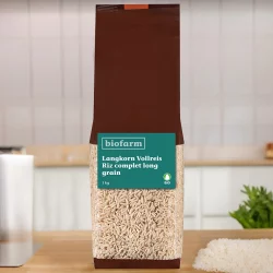 Riz complet long grain BIO - 1kg - Biofarm