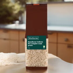 Riz complet rond BIO - 1kg - Biofarm