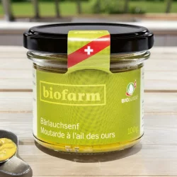 BIO-Bärlauchsenf Schweiz - 100g - Biofarm