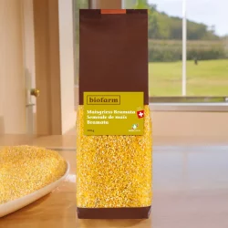 Semoule de maïs Bramata suisse BIO - 500g - Biofarm