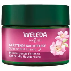 Glättende Nachtpflege Wildrose & Weisstee BIO - 40ml - Weleda