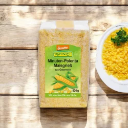 Polenta minute semoule de maïs BIO - 500g - Rapunzel
