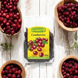 Canneberges séchées BIO - 100g - Rapunzel