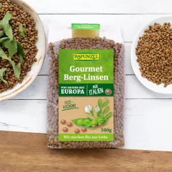 Gourmet Berg-Linsen braun BIO - 500g - Rapunzel