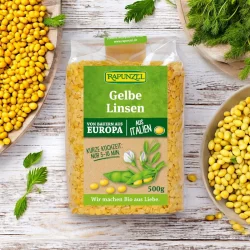 Linsen gelb BIO - 500g - Rapunzel