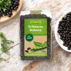 Schwarze Bohnen BIO - 500g - Rapunzel