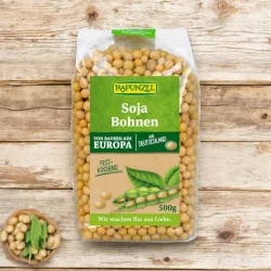 Soja-Bohnen BIO - 500g - Rapunzel