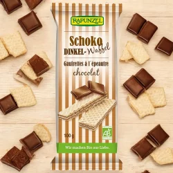 Gaufrettes complètes au chocolat BIO - 100g - Rapunzel
