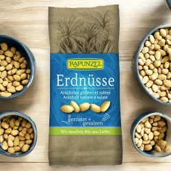 Erdnüsse geröstet & gesalzen BIO - 75g - Rapunzel