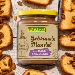 Pâte à tartiner amandes grillées & sucre fleur coco BIO - 250g - Rapunzel