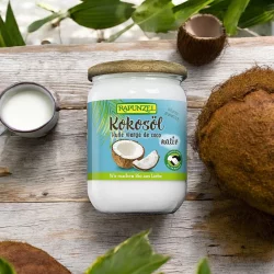 Kokosöl nativ BIO - 400g - Rapunzel