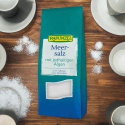 Meersalz mit jodhaltigen Algen BIO - 500g - Rapunzel