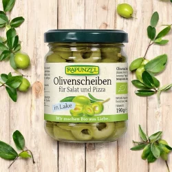 Olivenscheiben für Salat und Pizza in Lake BIO - 190g - Rapunzel