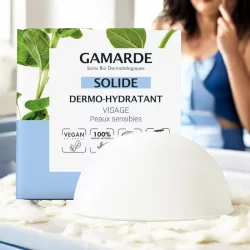Feste BIO-Dermo-Feuchtigkeitscreme Gesicht Kokos Gamarde 32ml