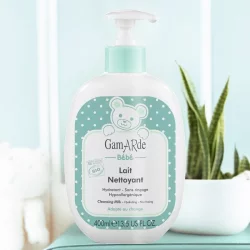 Lait nettoyant bébé BIO aloe vera & eau thermale - 400ml - Gamarde