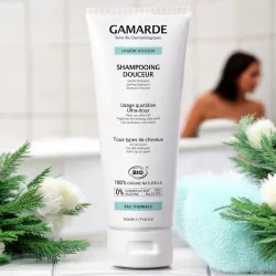 Sanftes BIO-Shampoo Niaouli & Thermalwasser - 200g - Gamarde