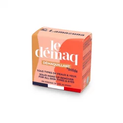 Démaquillant visage & yeux solide BIO jojoba - 30ml - Lamazuna