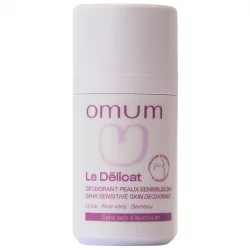 BIO-Deo-Roller für empfindliche Haut 24H Hamamelis & Lotus - 50ml - Omum
