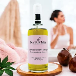 Make-up Entferner Gesicht Hanf & Jojoba - 100ml - Natur'Mel