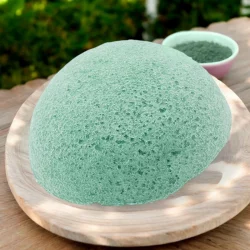 Natürlicher Konjac Gesichtsschwamm Grüntee - Natur'Mel