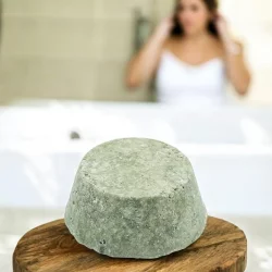 Natürliches festes Shampoo grüne Tonerde - 30g - Natur'Mel