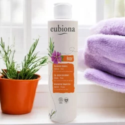 Gel douche revigorant BIO ﻿romarin & mauve - 200ml - Eubiona