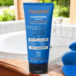 Shampooing anti-pelliculaire BIO cèdre & tea tree - 200ml - Florame
