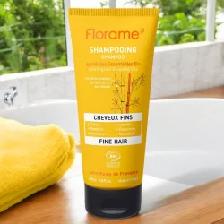 Shampoo für feines Haar Zitrone, Rosmarin & Geranium BIO - 200ml - Florame