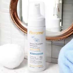 Mousse micellaire nettoyante BIO camomille - 150ml - Florame