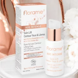 Straffende Pflege Augen- & Lippenkontur Orchidee BIO - 15ml - Florame