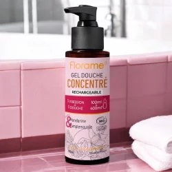 Duschgel konzentriert Mandarine & Grapefruit BIO - 100ml - Florame