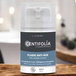 Fluide anti-âge homme BIO cactus - 50ml - Centifolia