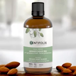 Huile vierge amande douce BIO - 100ml - Centifolia