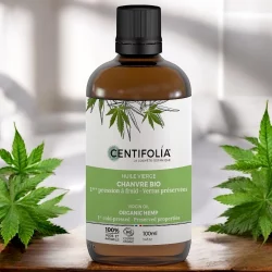 Huile vierge chanvre BIO - 100ml - Centifolia