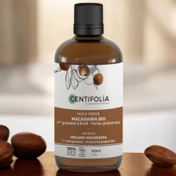 Huile vierge macadamia BIO - 100ml - Centifolia