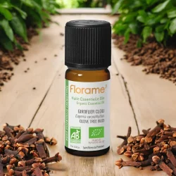 Huile essentielle de Girofle (clou) BIO - 10ml - Florame