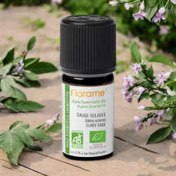Huile essentielle de Sauge sclarée BIO - 5ml - Florame