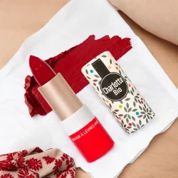 Rouge à lèvres mat rouge passion BIO - 3.5g - Charlotte Bio