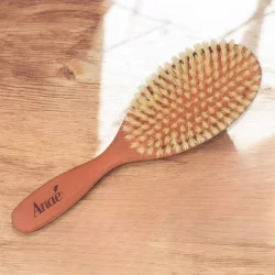 Flache Bürste aus Birnbaumholz - Anaé