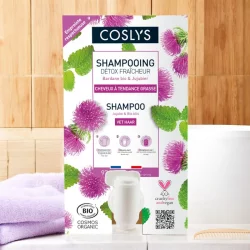 Erfrischendes BIO-Shampoo Klette & Jujube - 10kg - Coslys
